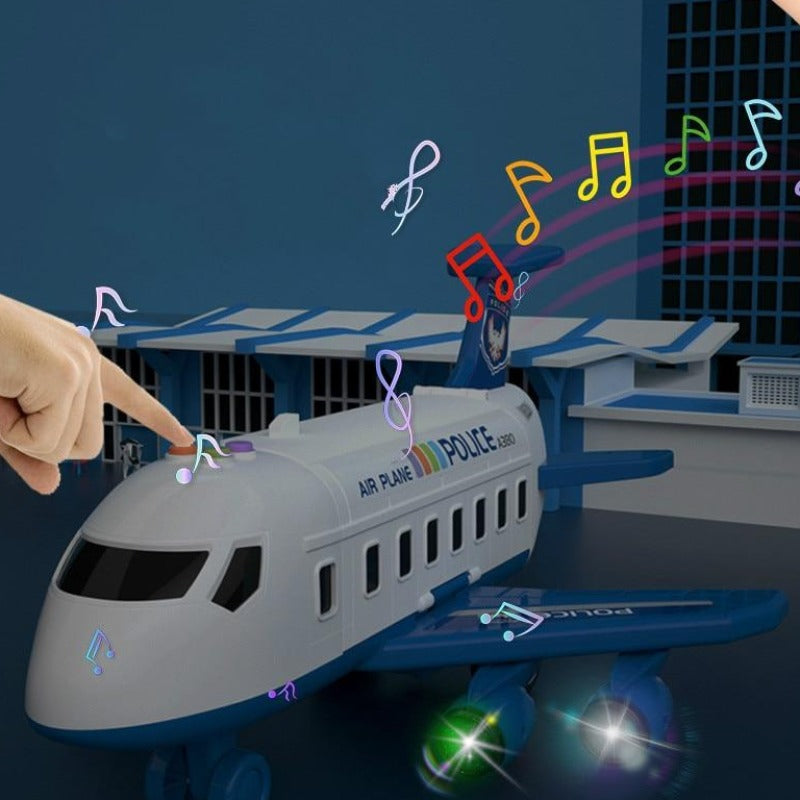 Ultimate Airplane Playset with 20 Piece Vehicle Set