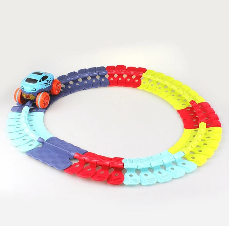 Fun Magnetic Car Racing Track Toy for Kids