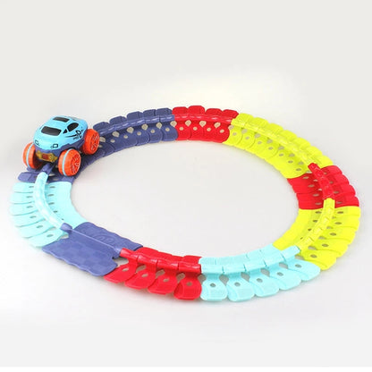 Fun Magnetic Car Racing Track Toy for Kids