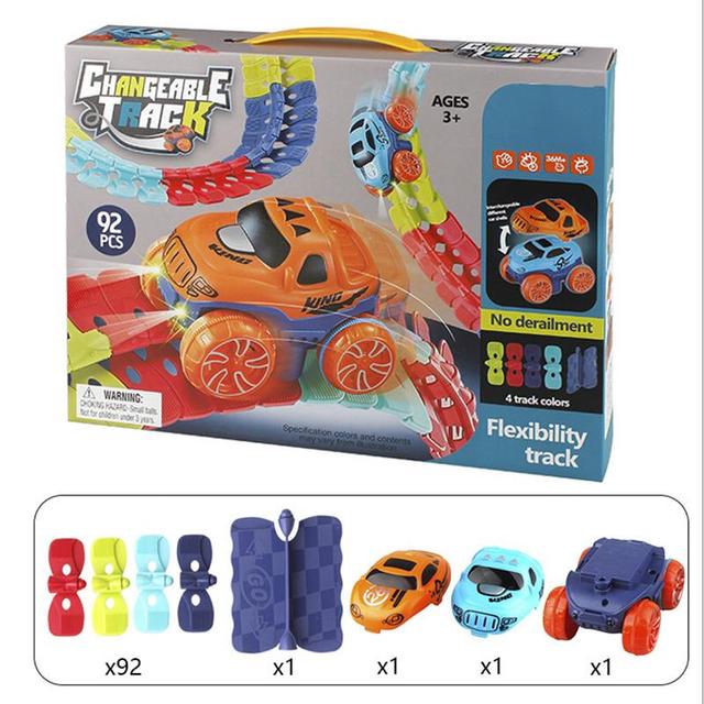 Fun Magnetic Car Racing Track Toy for Kids
