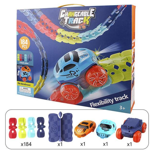 Fun Magnetic Car Racing Track Toy for Kids