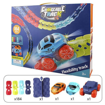 Fun Magnetic Car Racing Track Toy for Kids