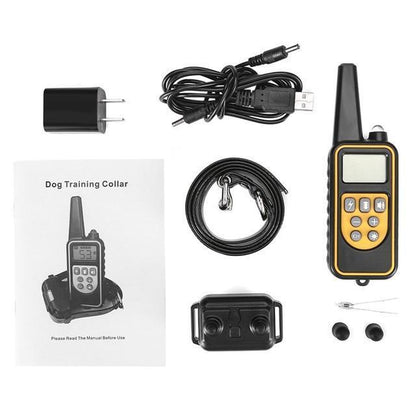 Rechargeable Dog Training Collar with Remote Control