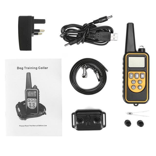 Rechargeable Dog Training Collar with Remote Control