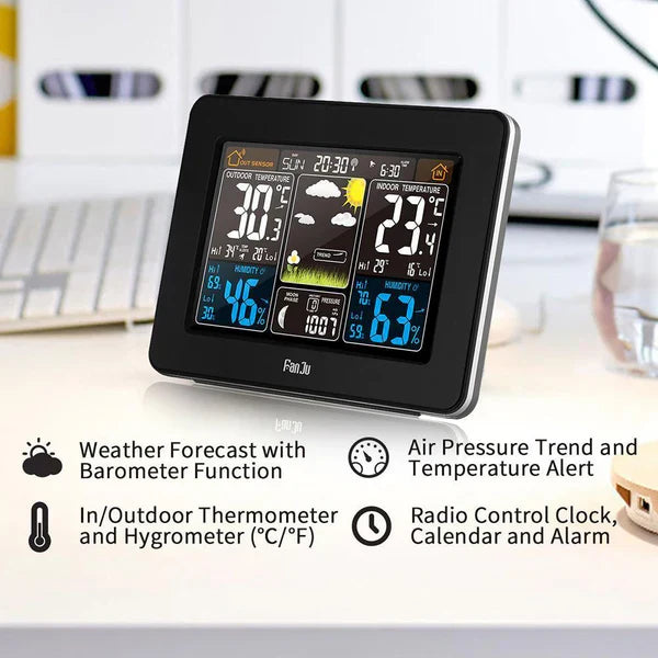 Smart Wireless Weather Station - Reliable Home Forecast Monitor