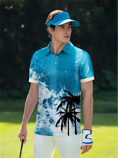 Cool Summer Men's Polo Shirt UPF50+ - Luxivelle