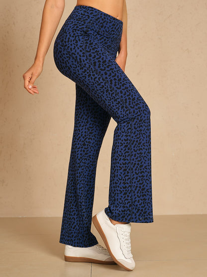 Fashionable 30 Inch Leopard Print Golf Pants