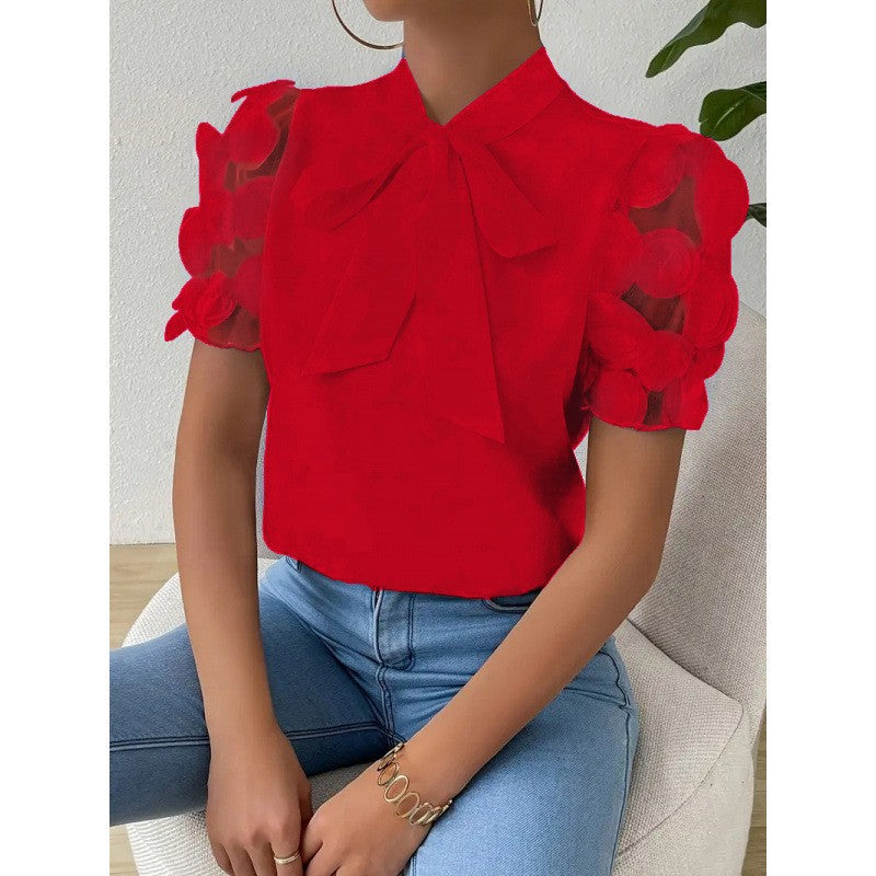 Relaxed Fit Female Blouse | Casual Chic Top
