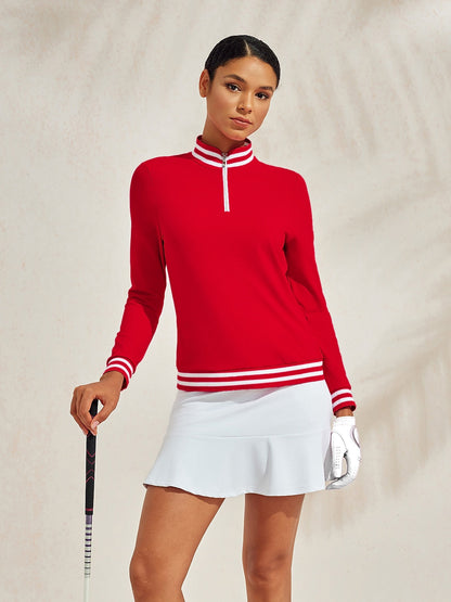 Classic Quarter Zip Golf Shirt UPF 50+ Protection