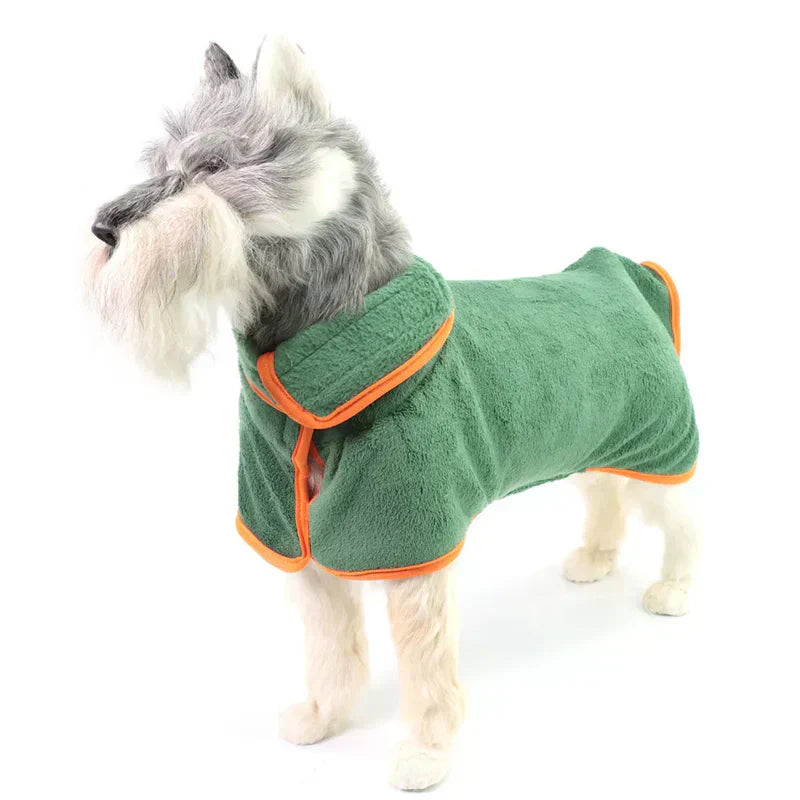 Cozy Fast Dry Pet Bath Robe - Luxivelle