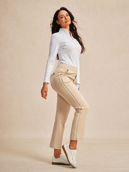 Fit Stretchy Slim Ankle Pants for Men