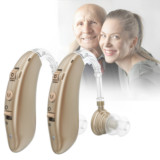 Wireless Sound Amplifier Earbuds with Noise Cancellation - Luxivelle