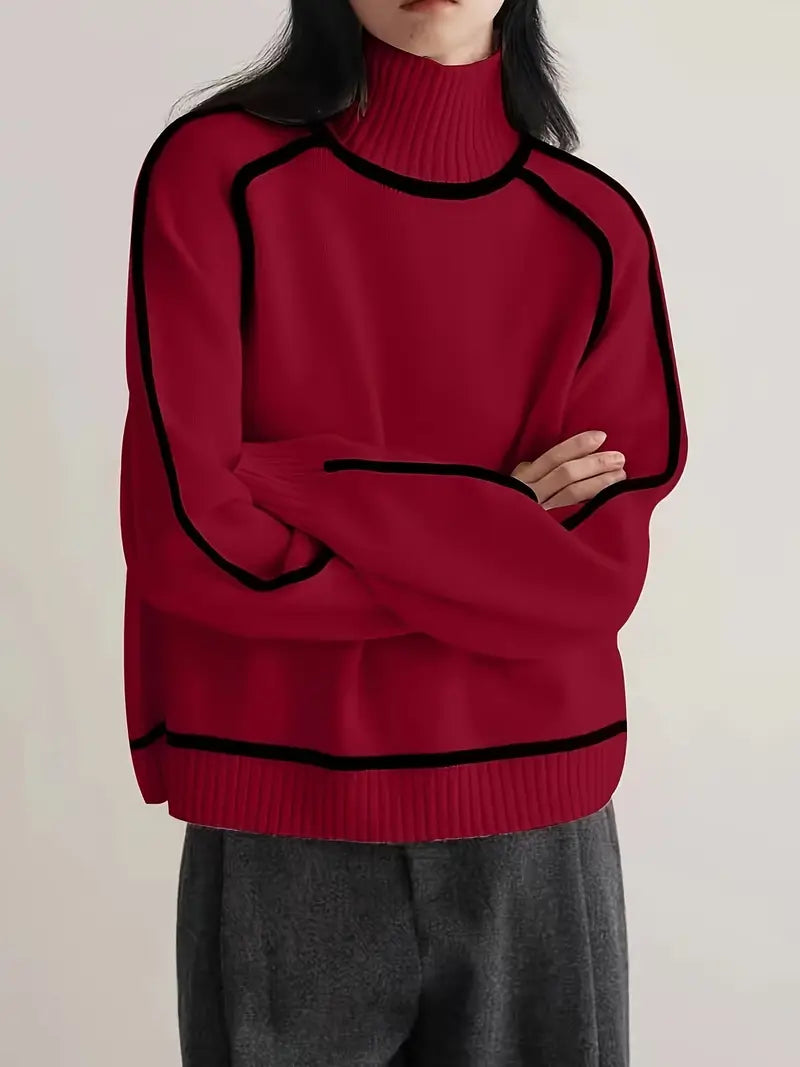 Ladies Classic Crew Neck Jumper Sweater