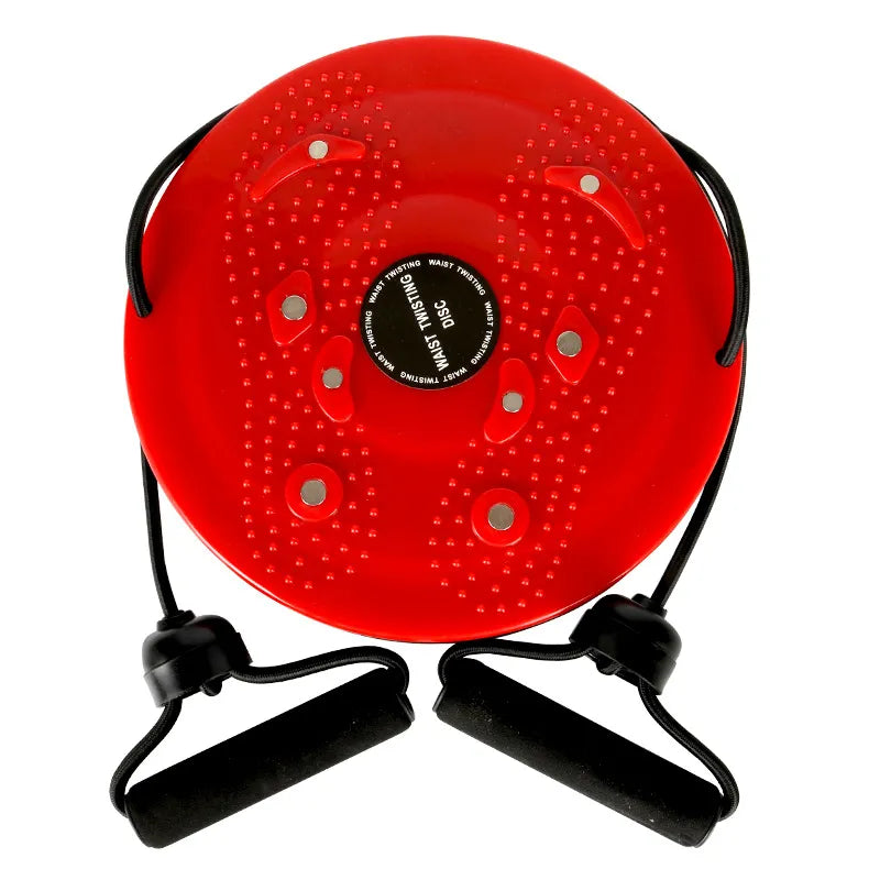 Slimming Waist Trainer with Twist Disc and Grip Handles