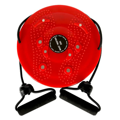 Slimming Waist Trainer with Twist Disc and Grip Handles