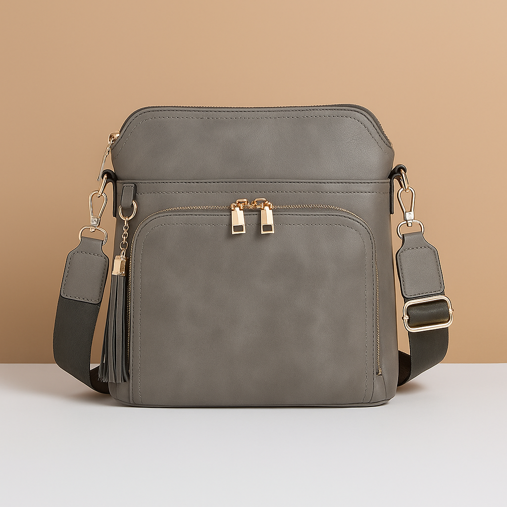 Secure Crossbody Purse with Tassel for Women - Luxivelle