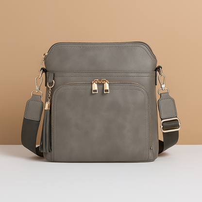 Secure Crossbody Purse with Tassel for Women - Luxivelle