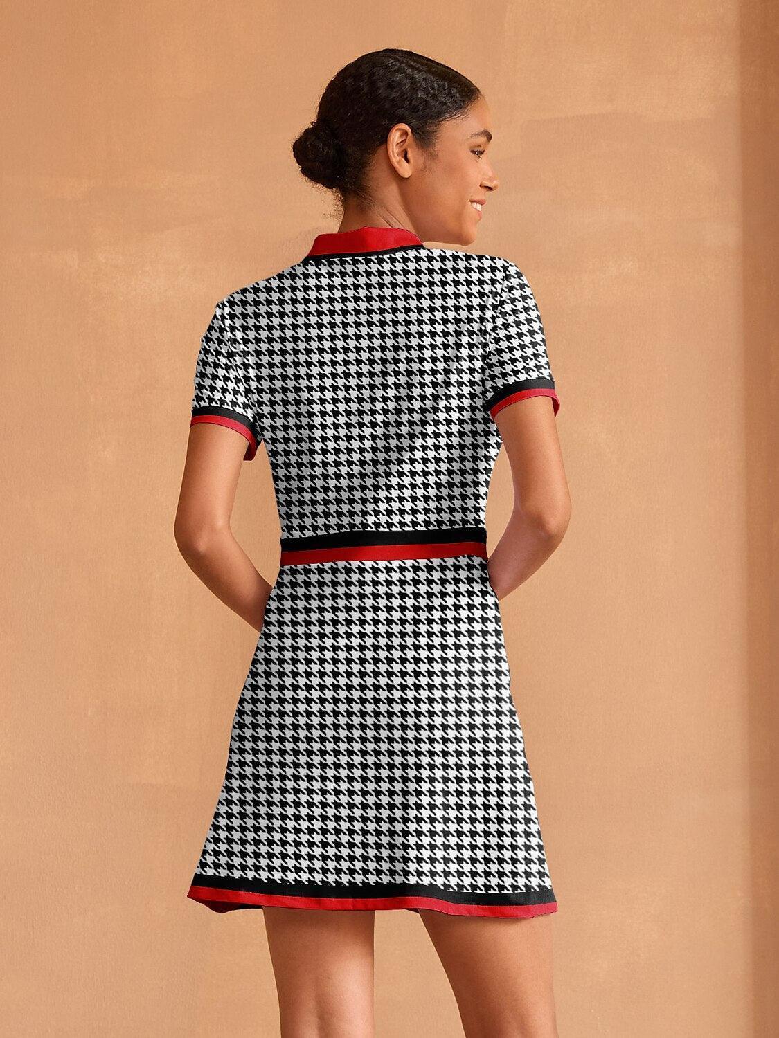 Casual Fit Knee Length Short Sleeve Dress