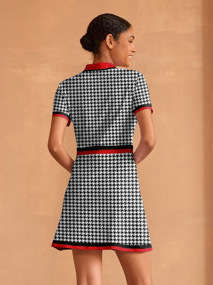 Casual Fit Knee Length Short Sleeve Dress