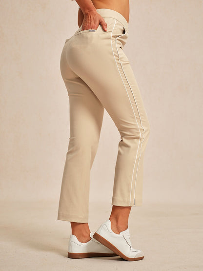 Athletic Fit 28 Inch Stretchy Slim Ankle Pants