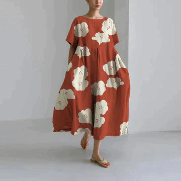 Variant image for Zyra | Floral Summer Dress for Women-49