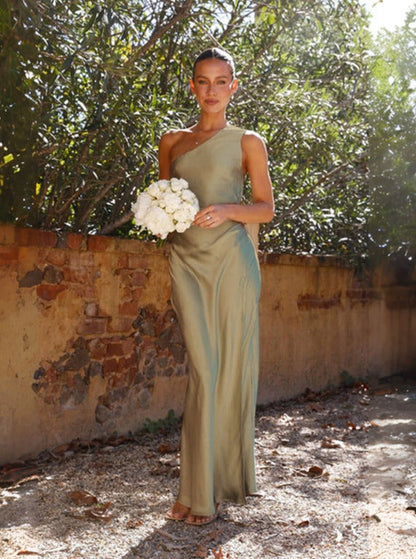 Chic Side Slit Midi Dress for Women