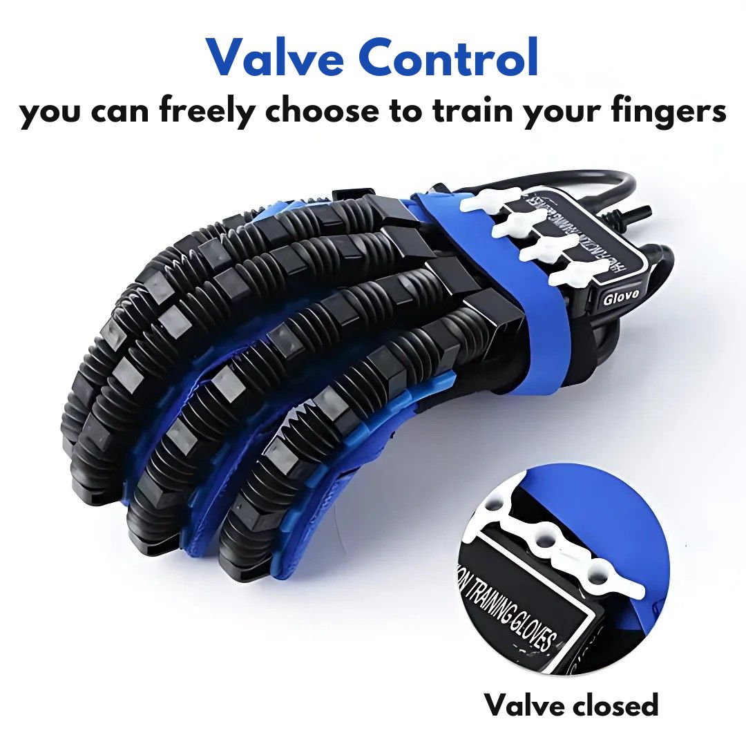 Robotic rehabilitation gloves with smart assistance, flexible fingers, lightweight, and comfortable for hand recovery therapy