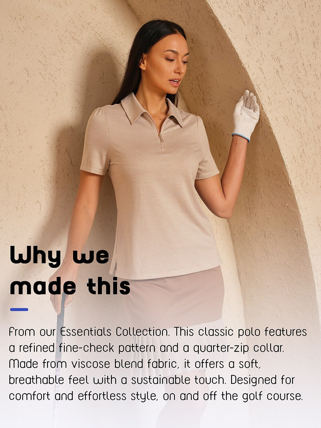 Slim Fit Short Sleeve Golf Polo Shirt