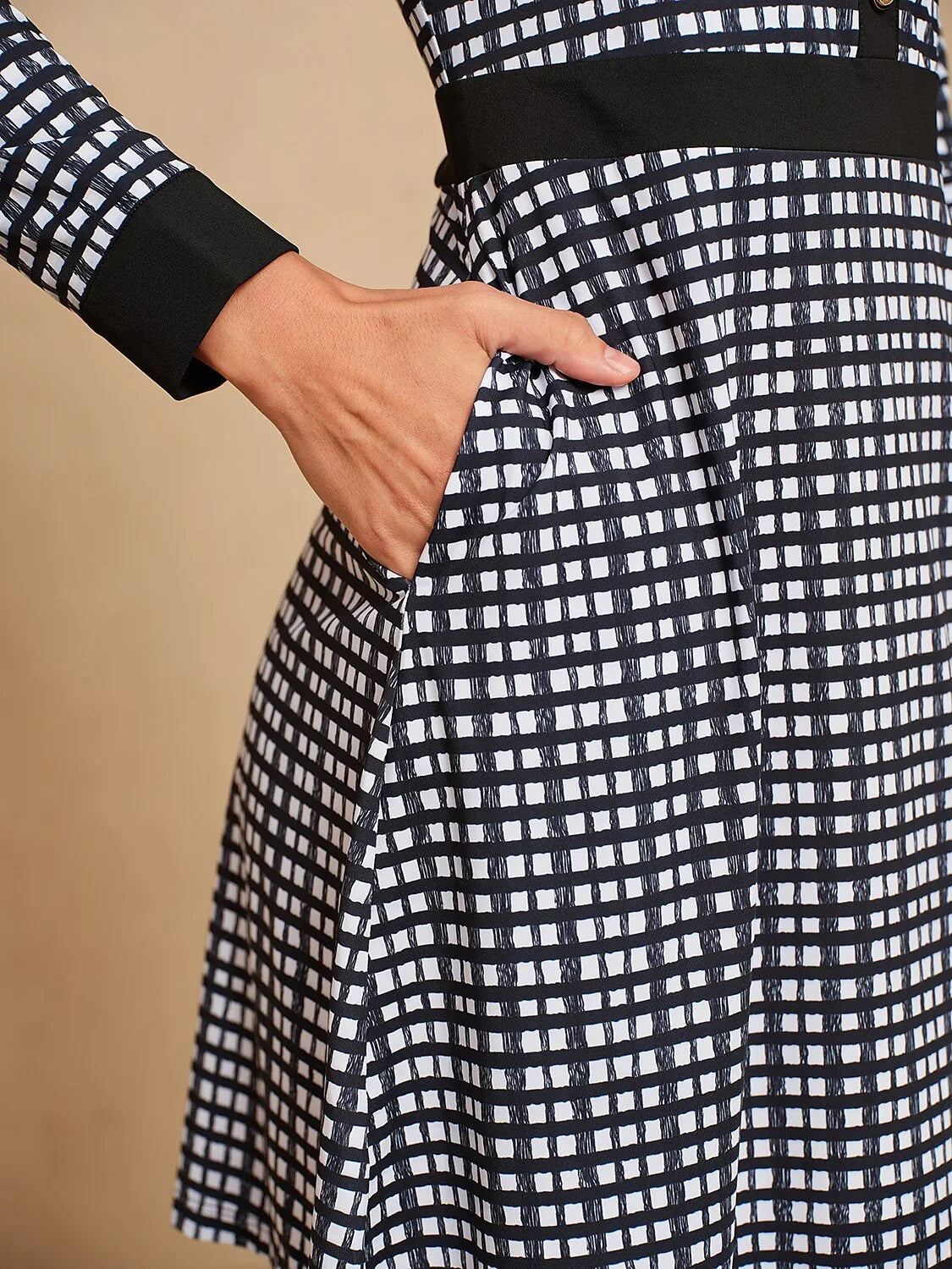 Classic Casual Long Sleeve Sun Dress UPF 50+ Protection