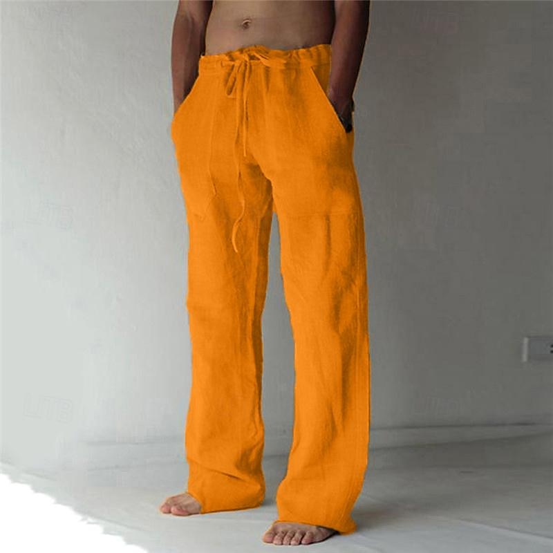 Variant image for Linen Pants - Baggy Casual Fit for Men-49