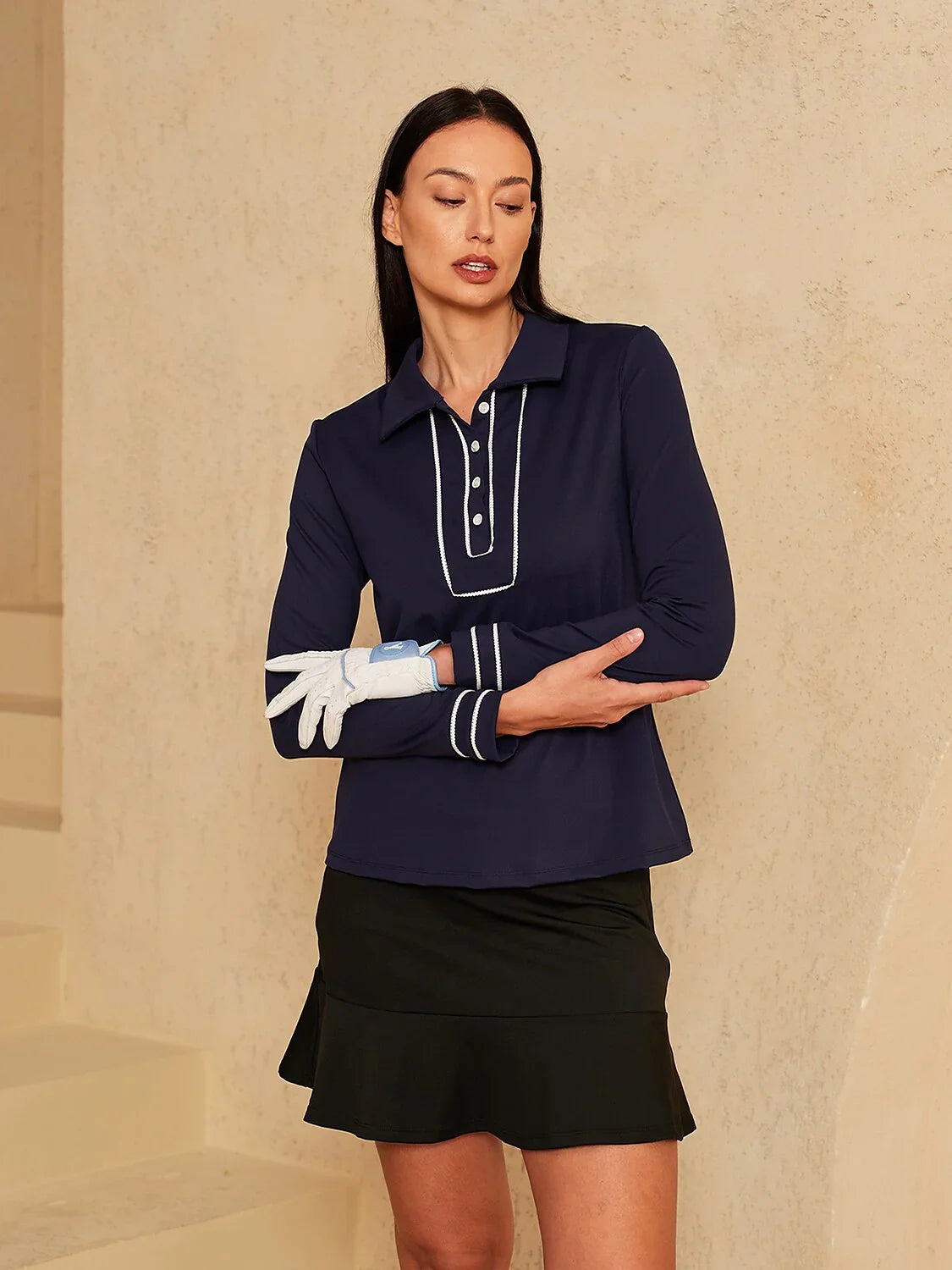 Classic Protective Long Sleeve Polo Shirt UPF50+