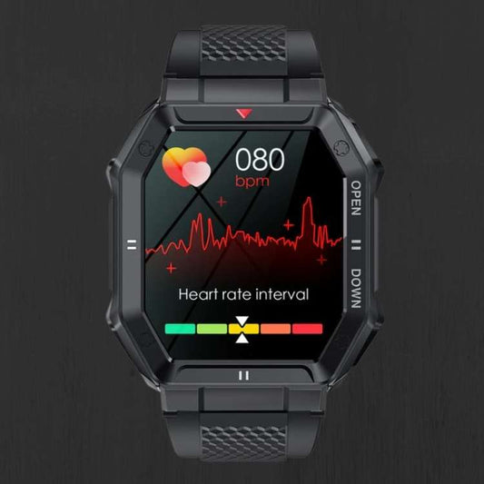 Tough Mens Tactical Smart Watch with High Def Screen - Luxivelle