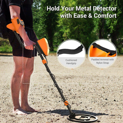 Accurate Handheld Metal Detector for Beginners