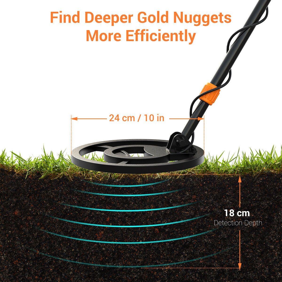 Accurate Handheld Metal Detector for Beginners