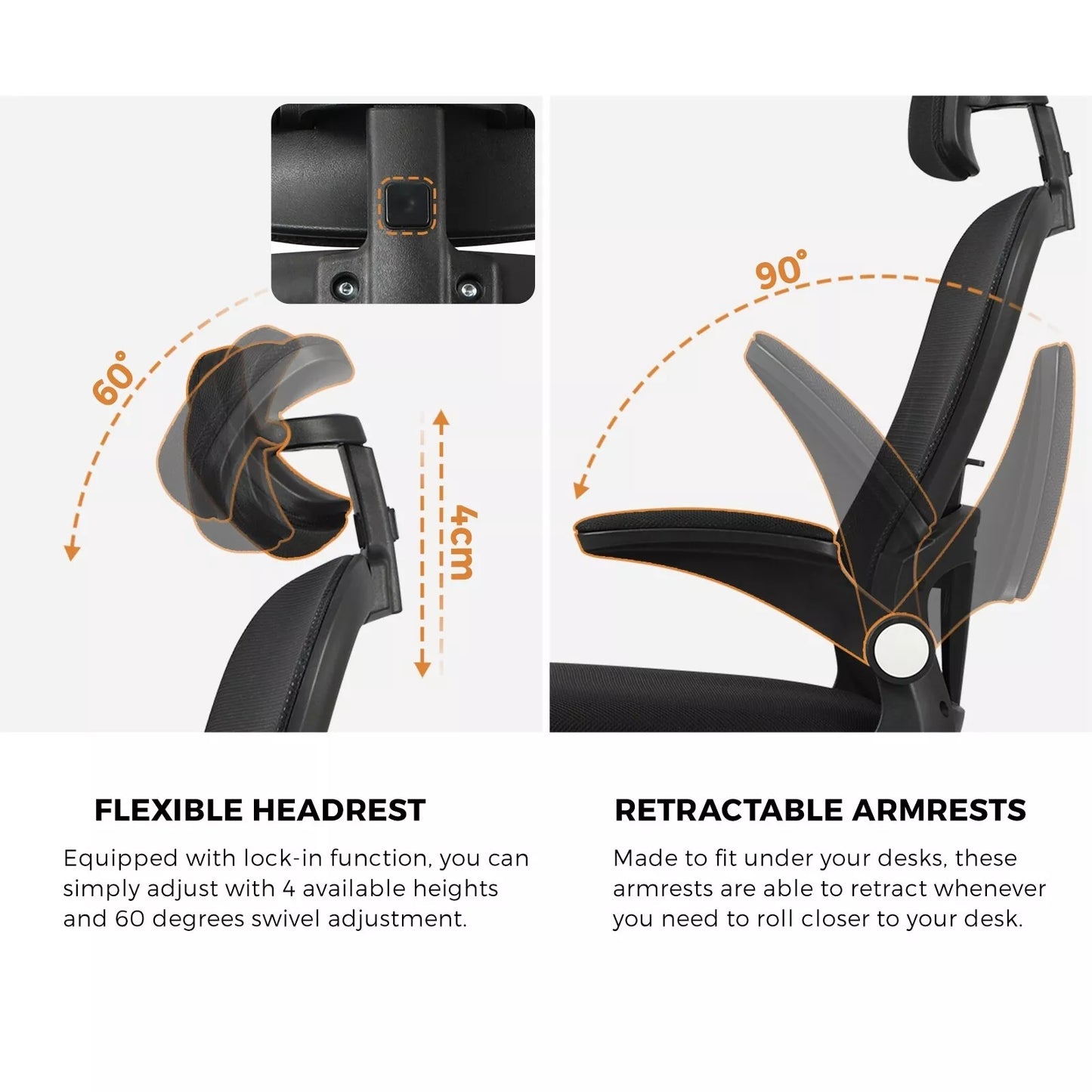 Ergonomic Adjustable Office Chair