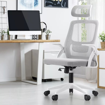 Ergonomic Mesh Desk Chair with Adjustable Tilt
