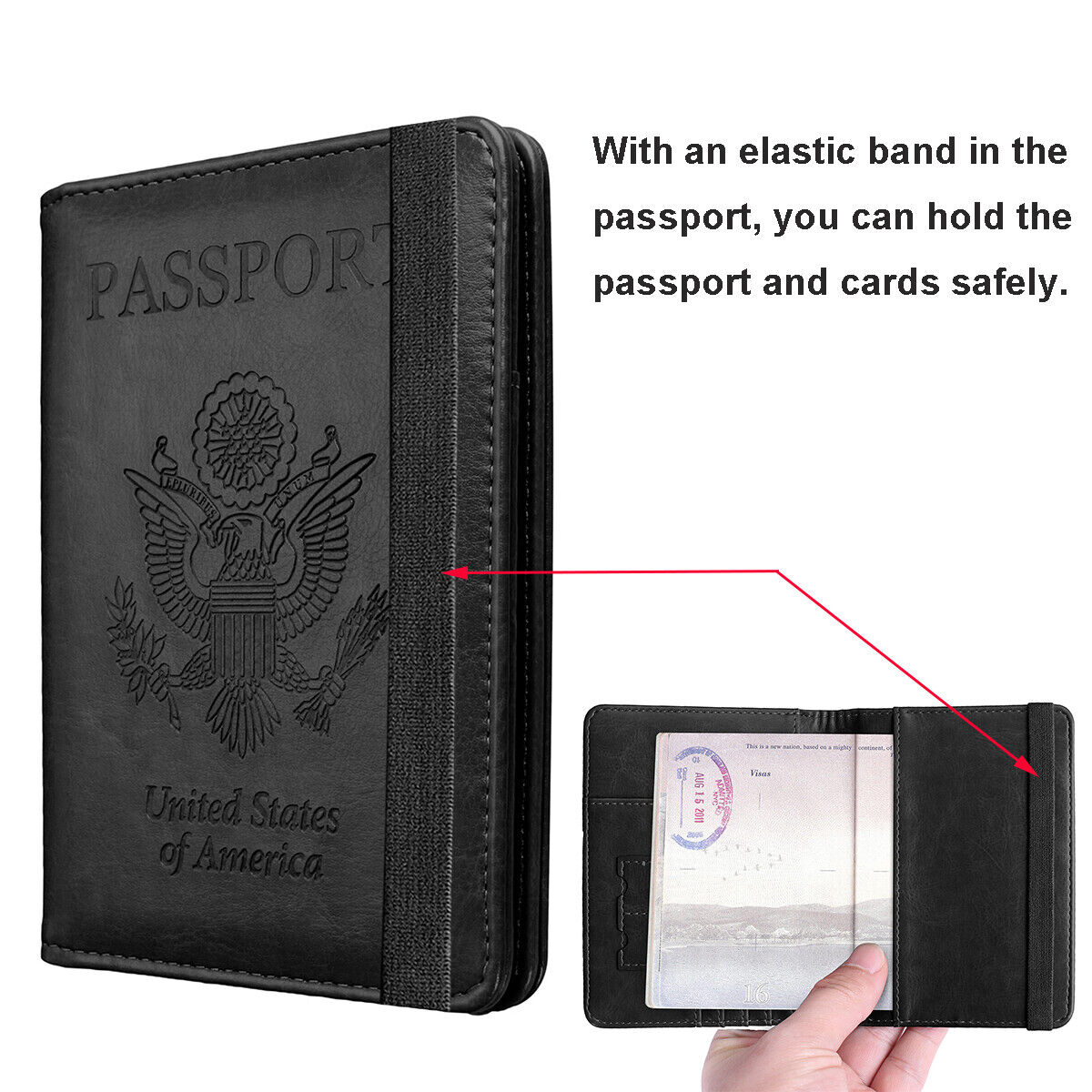 Travel Passport Holder Wallet