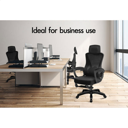 Comfortable Office Mesh Chair with Recline Function