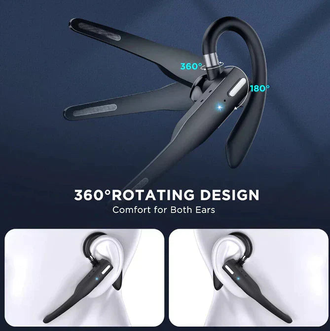 Long Lasting Wireless Bluetooth 5.1 Noise Cancelling Headphones