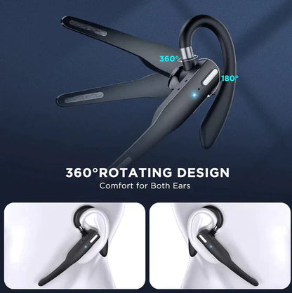 Long Lasting Wireless Bluetooth 5.1 Noise Cancelling Headphones