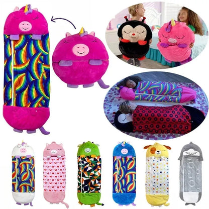 Comfy Kids Sleeping Bag - Warm Fun Slumber Bag for Boys Girls