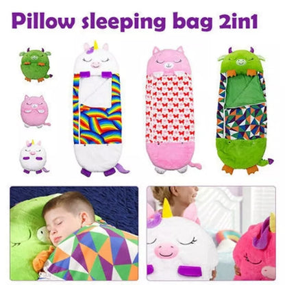 Comfy Kids Sleeping Bag - Warm Fun Slumber Bag for Boys Girls