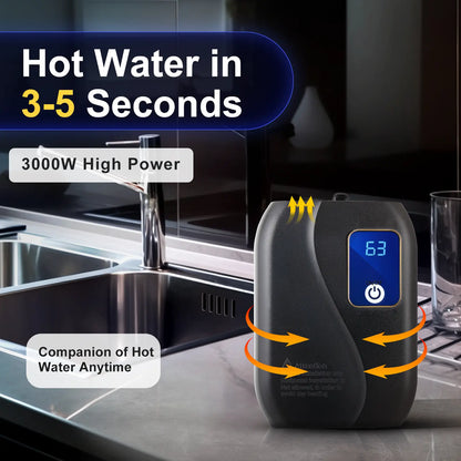 Space Saving Electric Water Heater – Fast Hot Water Supply