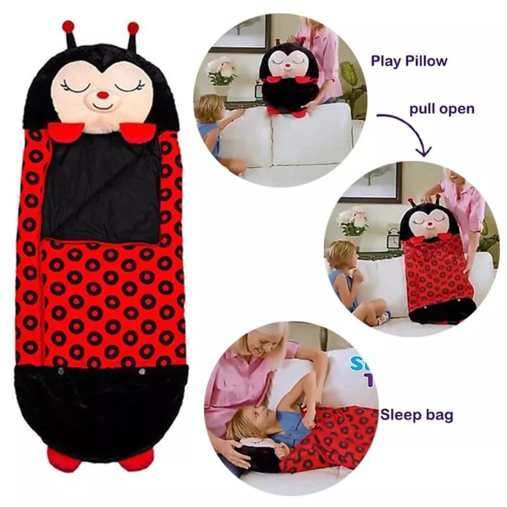 Comfy Kids Sleeping Bag - Warm Fun Slumber Bag for Boys Girls