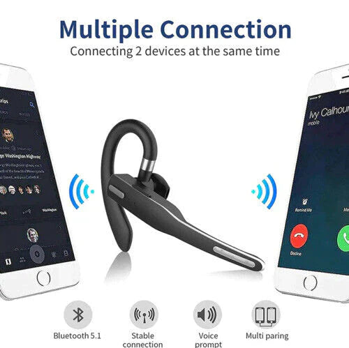 Long Lasting Wireless Bluetooth 5.1 Noise Cancelling Headphones