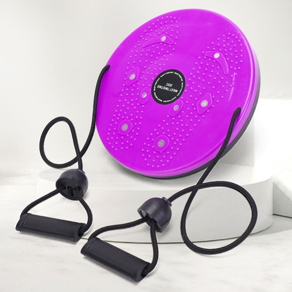 Slimming Waist Trainer with Twist Disc and Grip Handles