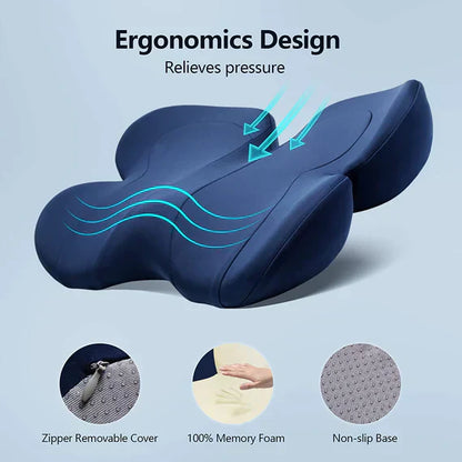 Comfortable Memory Foam Back Support Cushion
