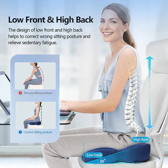 Comfortable Memory Foam Back Support Cushion