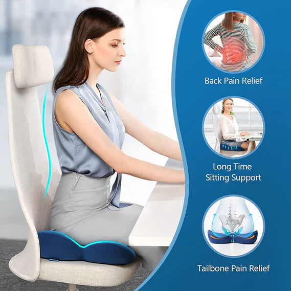 Comfortable Memory Foam Back Support Cushion
