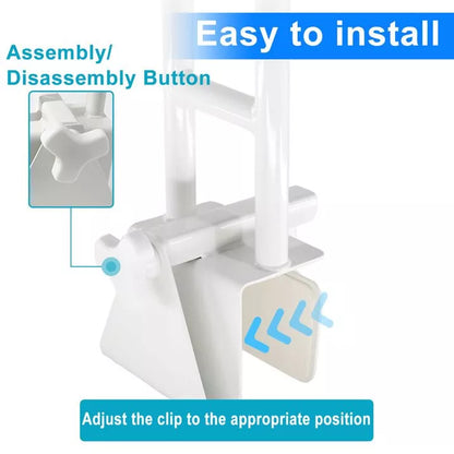 Easy Install Bathroom Grip Bar for Elderly Support